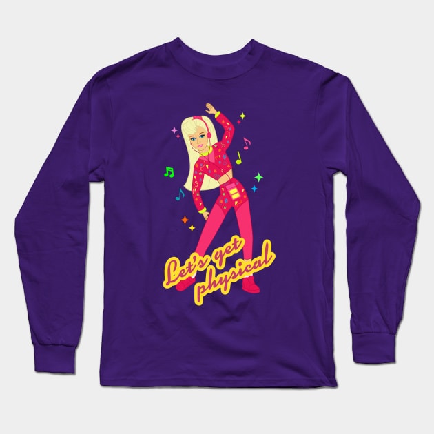 Working out Barbara Long Sleeve T-Shirt by Brunaesmanhott0